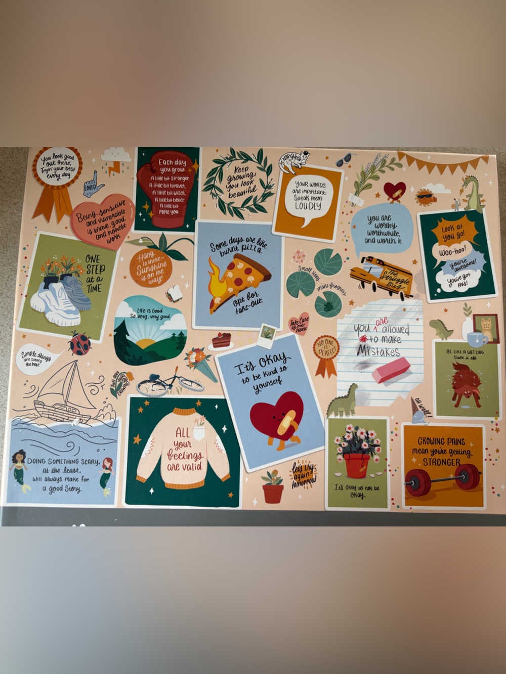 Inspirational 550 piece puzzle